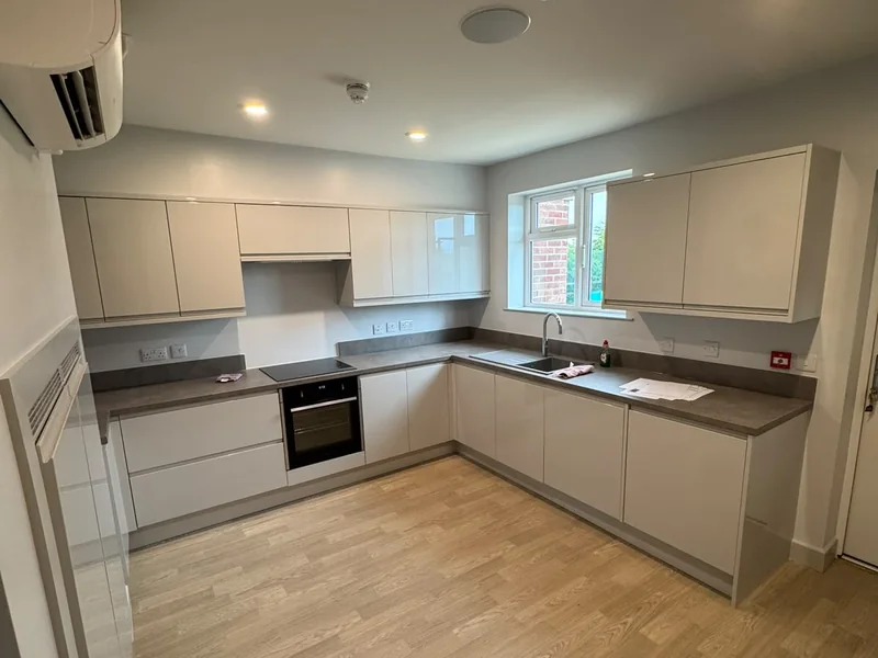 New fitted kitchen installed at the Four Winds facility in Ramsey