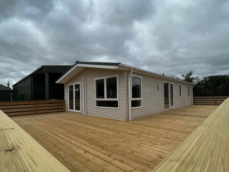 Garden decking and external timber structure by AJB Group