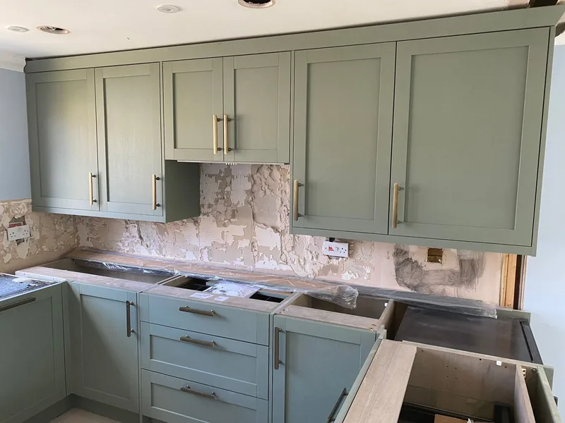 Fitted kitchen installed in a Norfolk renovation